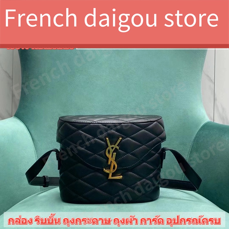 Saint Laurent/YSL June Box Bag สุภาพสตรี/กระเป๋าสะพายไหล่