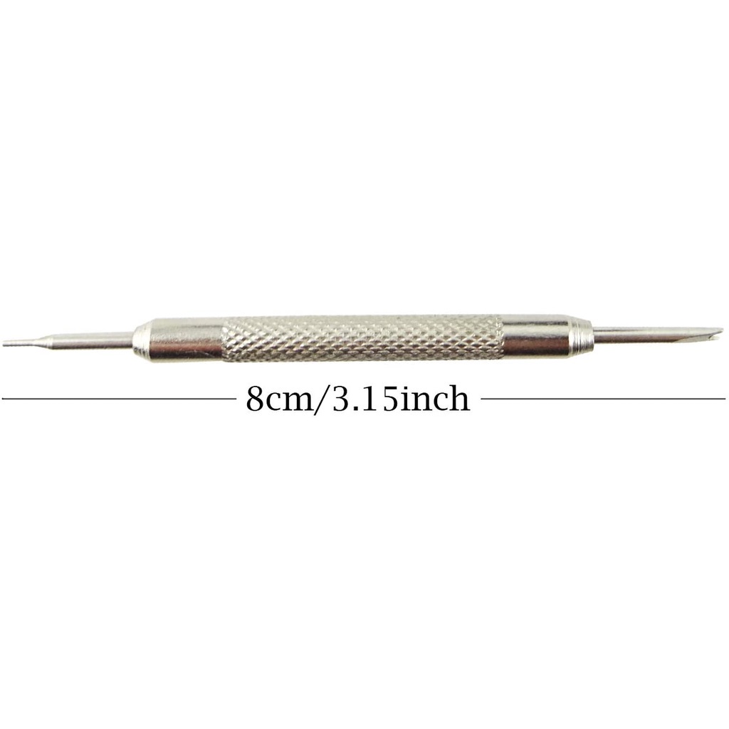 2 ชิ้น สเตนเลส สายนาฬิกา ถอดสปริงบาร์ เครื่องมือซ่อมสายนาฬิกา สเตนเลส ที่เปิดสายนาฬิกา เปลี่ยนสายนาฬิกา สปริงบาร์ เชื่อมต่อ เครื่องมือถอดพิน