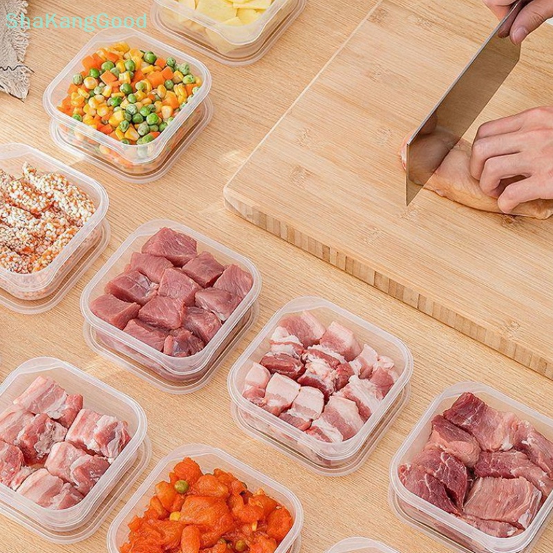 Skth กล่องซีล เกรดอาหาร รักษาความสดอาหาร สําหรับแช่แข็ง เก็บเนื้อสัตว์แช่แข็ง ในตู้เย็น