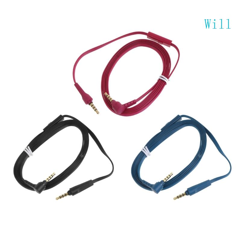 Will สายเคเบิลหูฟัง Aux 100AAP 100ABN 1 5 ม. พร้อมไมโครโฟน แบบเปลี่ยน สําหรับ SONY 100ABN 100AAP WH-