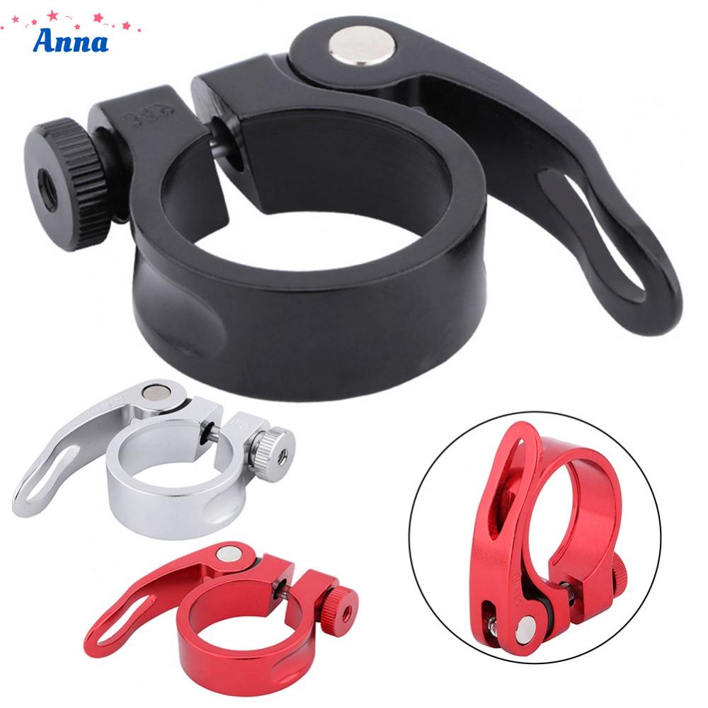 【Anna】Lightweight and Reliable Seatpost Clamp for MTB Road Bike Made of Aluminum Alloy