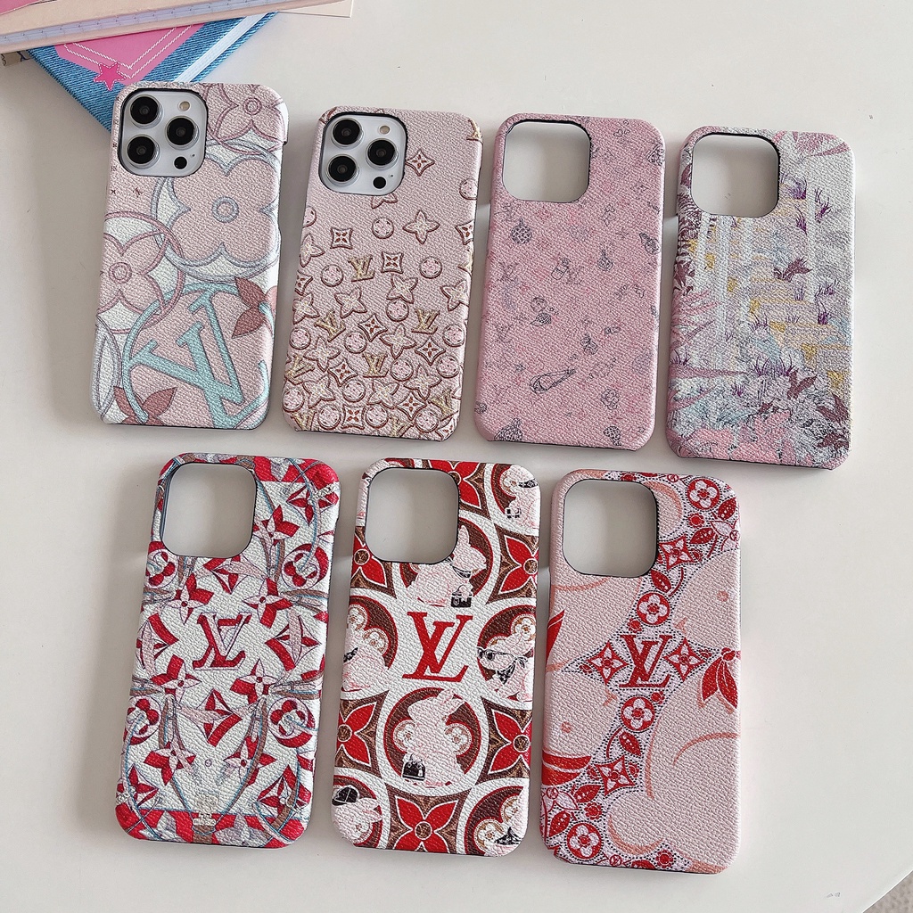 เคสโทรศัพท์มือถือแบบนิ่ม กันกระแทก ลายกราฟฟิตี้ สีชมพู สําหรับ 15promax 14 13 Pro Max 13pro 14 15 Plus
