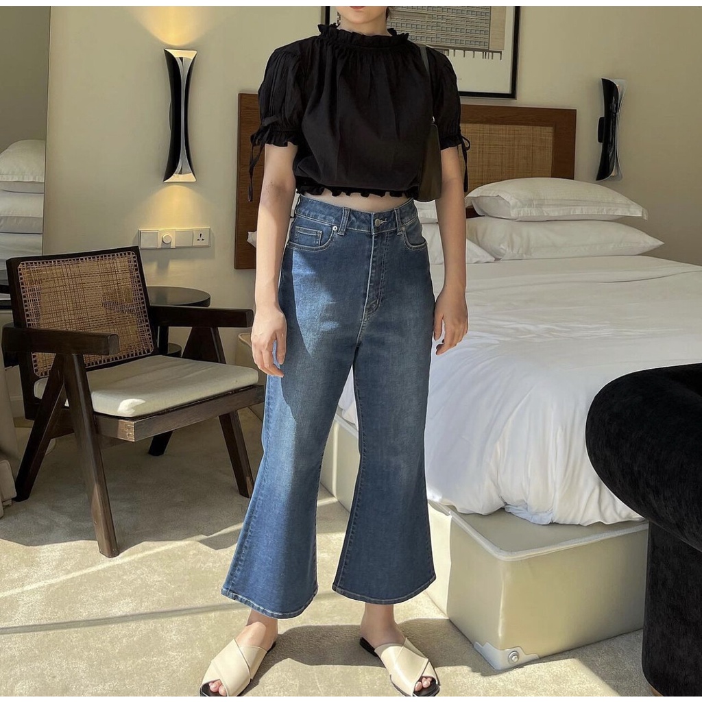 urban apparels | denim ep.7 กางเกงยีนส์ขาม้าผ้ายืดญี่ปุ่นแนะนำลดไซส์ -1