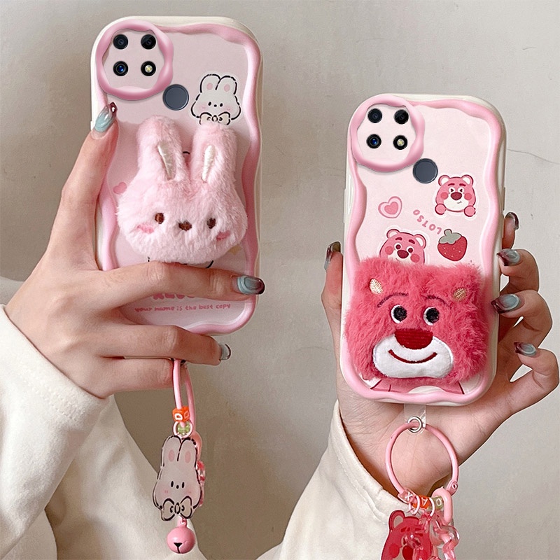 เคส realme c25 เคสโทรศัพท์มือถือ ผ้ากํามะหยี่ขนนิ่ม ลาย bts น่ารัก สําหรับ realme c25 realme c12