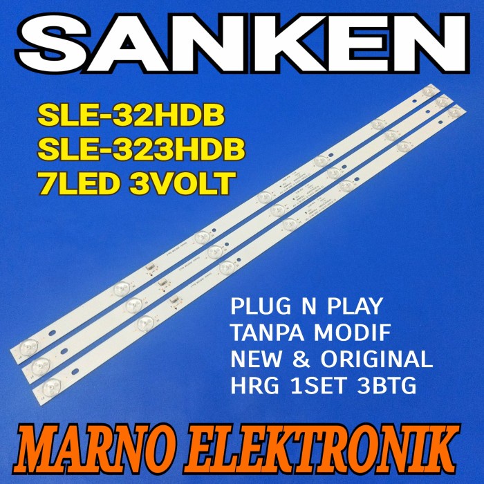 BACKLIGHT LAMP BL LED TV SANKEN SLE-323HDB SLE-32HDB SLE 323HDB 32HDB PART TOOL ELECTRO
