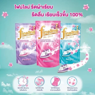 ไฟน์ไลน์ น้ำยา รีดผ้าเรียบ น้ำยาปรับผ้านุ่ม หรือ น้ำยาซักผ้า ซอง 30 ml Fineline แบบถุงเติม 450-500 มล.