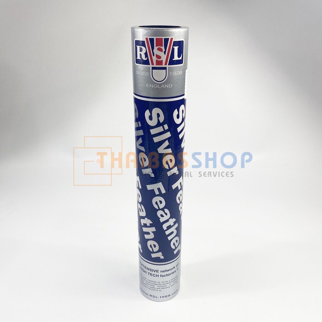 (ของแท้ 100%) ลูกแบดมินตัน ลูกขนไก่ ลูกแบด RSL Silver Speed 75 บรรจุ 12 ลูก