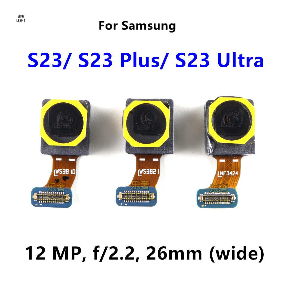 อะไหล่กล้องเซลฟี่ด้านหน้า แบบเปลี่ยน สําหรับ Samsung Galaxy S23 Plus Ultra S911 S916 S918