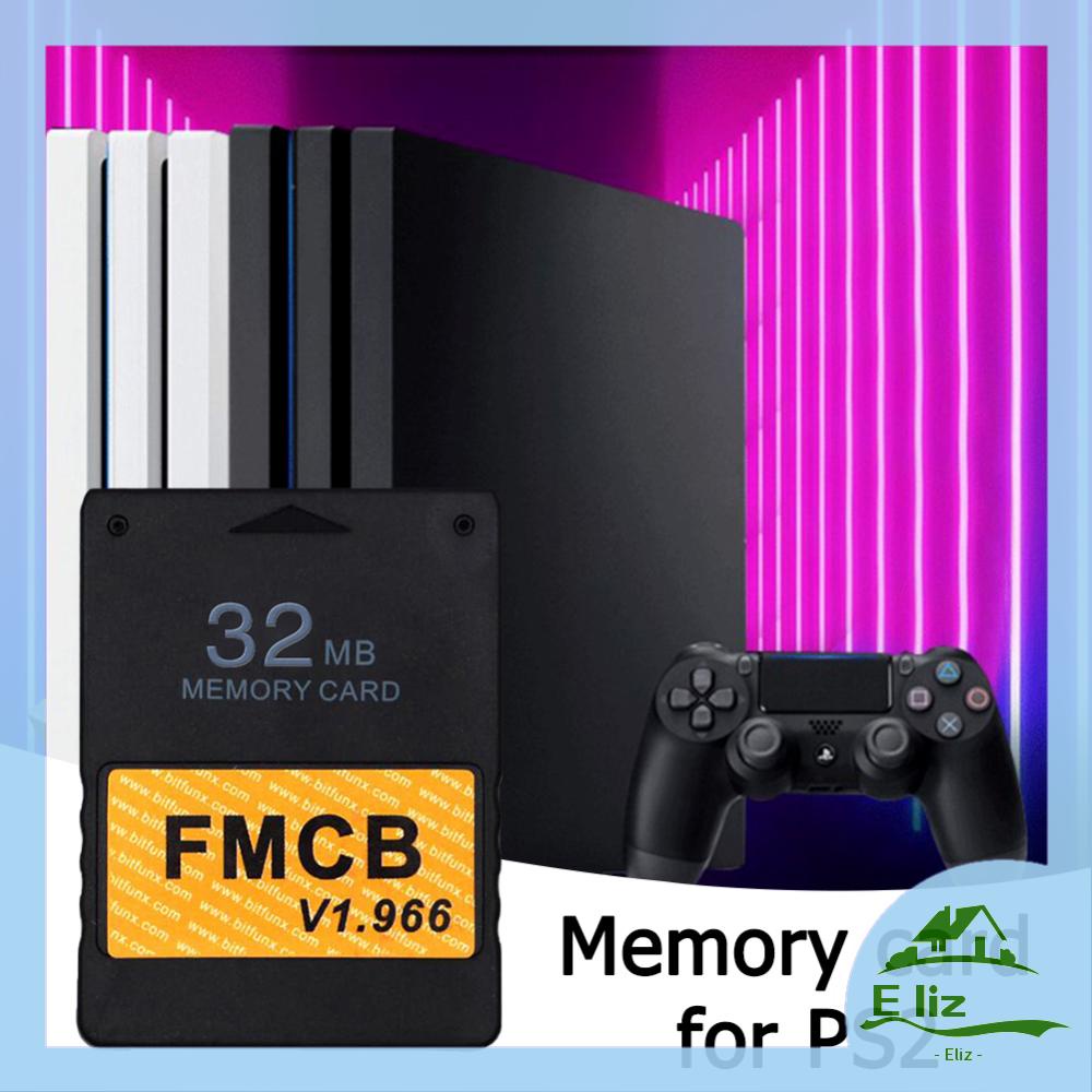 [Elizabeth1.th] การ์ดหน่วยความจํา McBoot v1.966 8MB 16MB 32MB 64MB สําหรับ PS2 FMCB Saver [Elizabeth