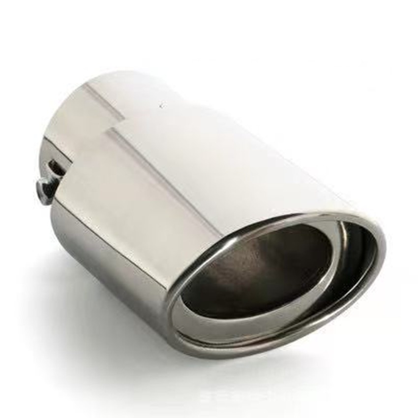 ฝาครอบท่อไอเสียรถยนต์ ปลายท่อสแตนเลสแต่ง แบบขันน็อต ทรงปากกลมแบบตรง และ ปากเฉียง - รูปที่ 4