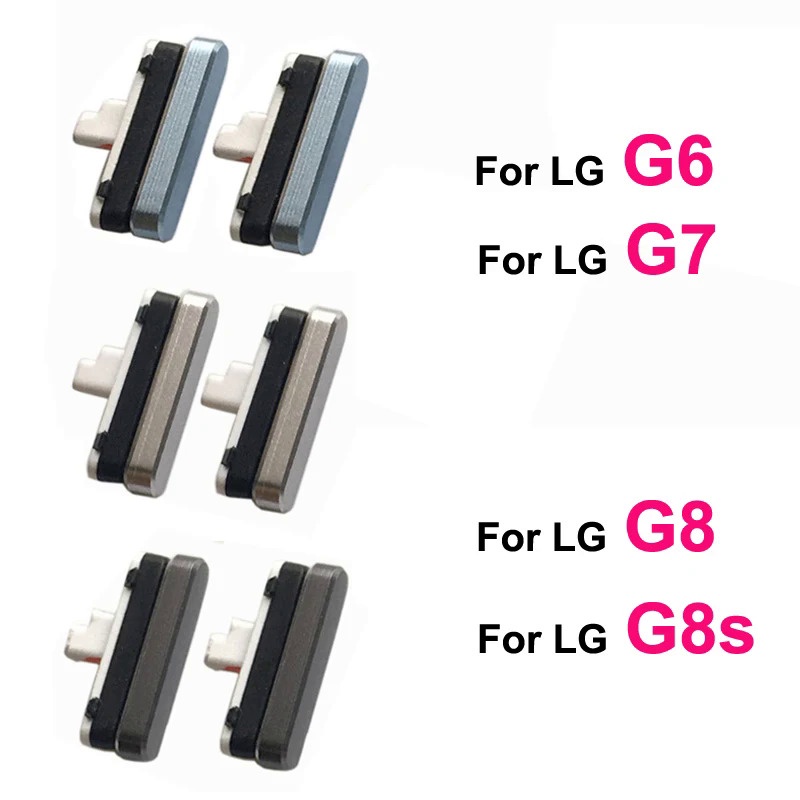 ปุ่มปรับระดับเสียงภายนอก สําหรับโทรศัพท์มือถือ LG G6 G7 ThinQ G8 G8S 1 ชิ้น