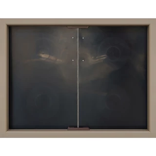 GlobalHouse CLOSE บานซิงค์คู่ ABS ขนาด 86x66 ซม. VICTORIA สีไม้ธรรมชาติ สินค้าของแท้คุณภาพดี