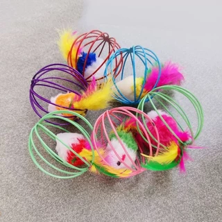 HM-ลูกบอลของเล่น ของเล่นแมว ลูกบอลหนูสำหรับแมว WQ-5