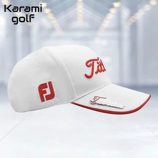 Karamiหมวกกอล์ฟ งานปัก golf cap คุณภาพดี กันแดด golf cap หมวกกอล์ฟ มีหลายสี ให้เลือก ปรับขนาดได้ รหัสสินค้า：MTI007