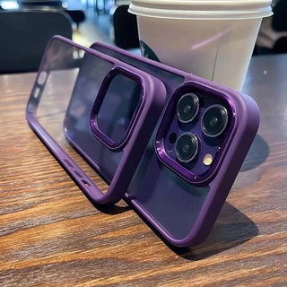 TPU โปร่งใส เคสโทรศัพท์ For Iphone 15 14 13 12 11 Pro Plus Promax 7 8 SE2 SE3 7Plus 8Plus X Xr Xs Max กันกระแทก 040