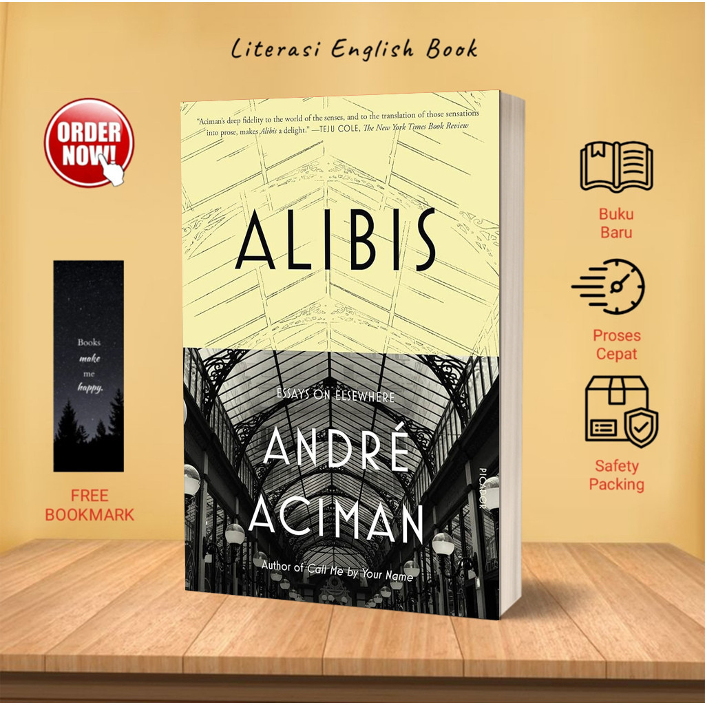 Alibis: Essays on Elsewhere โดย André Aciman (ภาษาอังกฤษ)