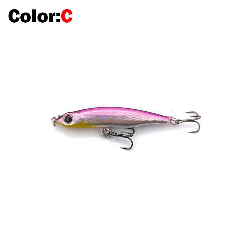 Outkit Mini Sinking ดินสอ 3.2g ตกปลา Lure Wobblers Crankbait Hard เหยื่อ Hardbait เหยื่อประดิษฐ์ผู้โยกเยกสําหรับ Jigging ตกปลา - รูปที่ 7