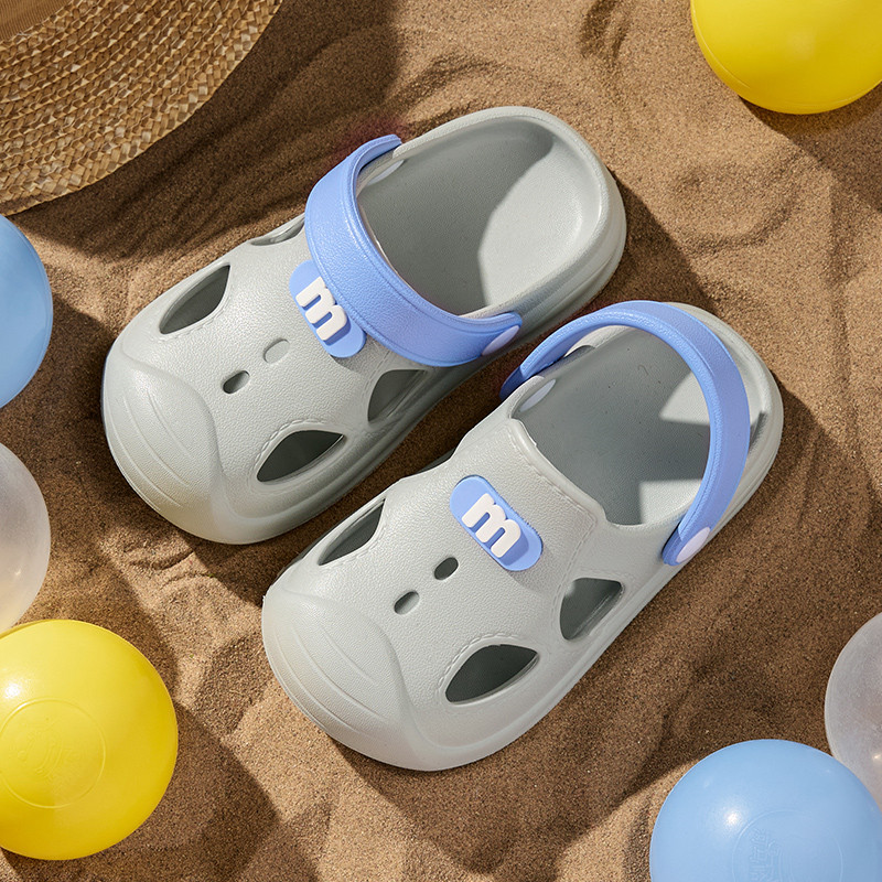 Cheerful Mario รองเท้าแตะเด็ก หัดเดิน ใส่สบาย เบา รองเท้านิ่มเด็ก สําหรับเด็กวัยหัดเดิน วัสดุEVA กันลื่น สําหรับเด็กผู้ชาย และเด็กผู้หญิง