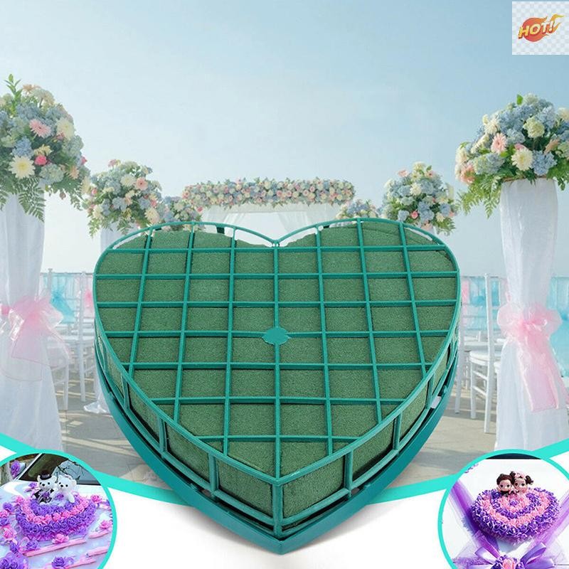 Meet รูปหัวใจโฟม Sucker สําหรับดอกไม้สด Decor Props Party อุปกรณ์จัดงานแต่งงาน TH - รูปที่ 6