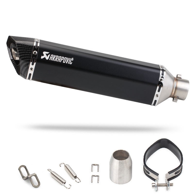 Id 51 มม./2" Universal Muffler รถจักรยานยนต์ ExhaustCandister ท่อ Tailpipe ที่ถอดออกได้ DB Killer