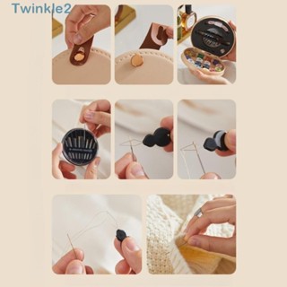 Twinkle ชุดด้ายเย็บผ้า ขนาดเล็ก แบบพกพา สีเขียว DIY