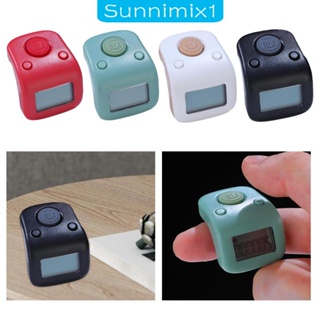 [Sunnimix1] เครื่องนับจํานวนดิจิทัล อิเล็กทรอนิกส์ แบบมือถือ ปรับได้ 6 ช่อง สําหรับตะเข็บ