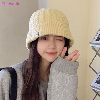 Thevantin หมวกบักเก็ตลําลอง ผ้ากํามะหยี่ แบบนิ่ม ให้ความอบอุ่น เหมาะกับใส่กลางแจ้ง แฟชั่นชาวประมง สําหรับผู้หญิง และผู้ชาย