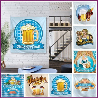 Sy2 แบนเนอร์ผ้า ลาย The Munich Oktoberfest ขนาด 140 ซม. สําหรับตกแต่งปาร์ตี้ YS2