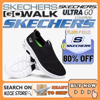 [penghantaran Ekspres]] SKECHERS_GO-WALK รองเท้าโลฟเฟอร์ลําลอง ส้นแบน สําหรับผู้ชาย เหมาะกับการเล่นกีฬา