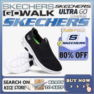 [PENGHANTARAN Ekspres]] SKECHERS_ GO-WALK Ultra GO รองเท้าโลฟเฟอร์ แบบสวม สําหรับผู้ชาย เหมาะกับการเล่นกีฬา