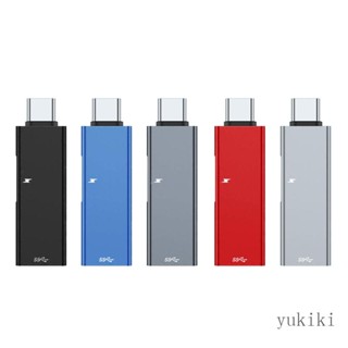 Kiki อะแดปเตอร์ฮับ USB Type-C 1 เป็น USB C 2 ช่อง Type C เป็น USB ตัวเมีย และ Type C