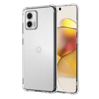 เคสซิลิโคนนิ่ม แบบใส ป้องกันเลนส์กล้อง สําหรับ Motorola Moto G73 Motorola Moto G73