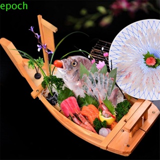 Epoch จานเสิร์ฟอาหารทะเล ซูชิ เรือ ซาชิมิ คละแบบ สําหรับร้านอาหาร บ้าน