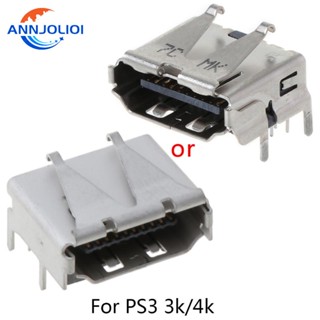 Ann พอร์ตแจ็คเกมคอนโซล สําหรับ PS3 Slim 3000 4000 3K 4K