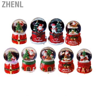 Zhenl Christmas Music Box Ornament  Resin Craft Musical Decor for Home Shop