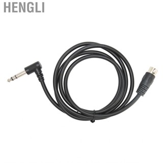 Hengli 90 Degree 6.35mm Male to MIDI Din 5Pin Cable Right Angle  Connection 4.9ft hot