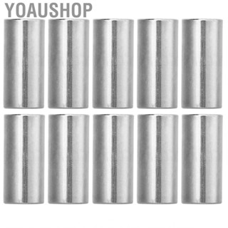 Yoaushop 10PCS Round Connector Nut Female Thread M10x1.5 Stainless Steel Coupling Nuts