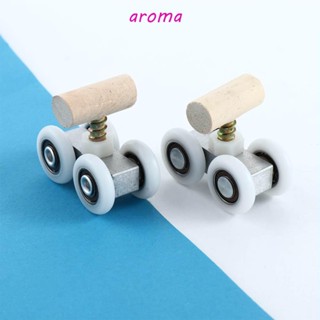 Aroma โรลเลอร์สเก็ต ขนาดเล็ก กลาง สําหรับฝึกสเก็ต นกแก้ว 2 ชิ้น