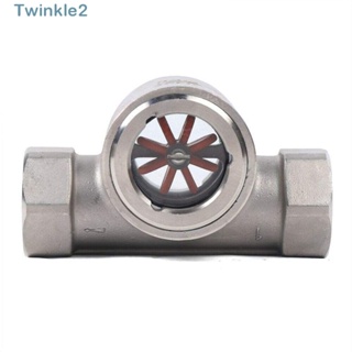 Twinkle เครื่องวัดการไหลของน้ํา สเตนเลส 304 NPT SG-YL11-1 1 นิ้ว