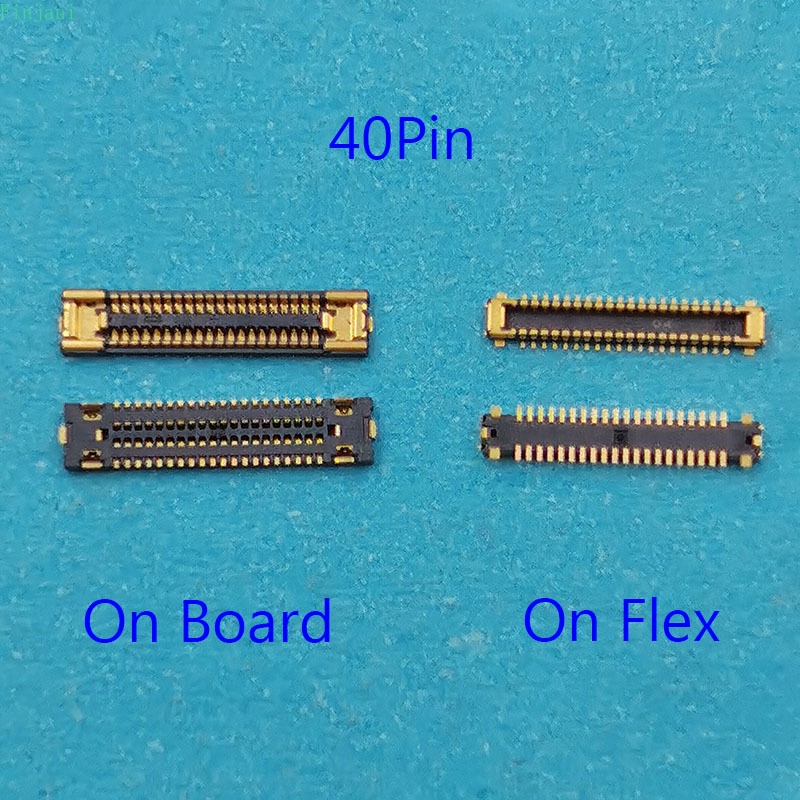 เมนบอร์ดเชื่อมต่อหน้าจอ Lcd FPC 40 Pin 2-5 ชิ้น สําหรับ Samsung Galaxy M40 M405F A60 A6060 A605F