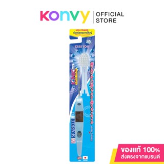 Sparkle Ionic Wide Head Toothbrush #Light Blue.