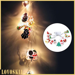 [Lovoski1] โคมไฟ LED รูปต้นคริสต์มาส สําหรับตกแต่งบ้าน