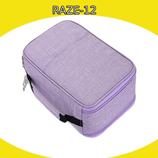 [Raze12] กระเป๋าดินสอ มีซิป ขนาดใหญ่ 300 ช่อง สําหรับใส่แปรงแต่งหน้า เครื่องเขียน