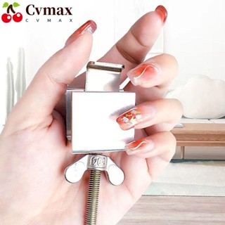 Cvmax ตัวล็อคประตู สเตนเลส ป้องกันตัวเอง แข็งแรง แบบพกพา ถอดง่าย ติดตั้งง่าย เพื่อความปลอดภัย สําหรับโรงแรม