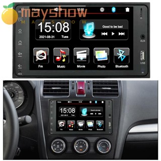 Mayshow เครื่องเล่น MP5 ในรถยนต์ FM / USB / AUX แดชบอร์ดโทรศัพท์ลิงค์ หัวเชื่อมต่อเครื่องเสียงในแดชบอร์ด สําหรับ Toyota Corolla