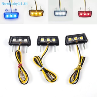 Onebaby ไฟ LED 12V กันน้ํา สําหรับติดป้ายทะเบียนรถจักรยานยนต์ TH