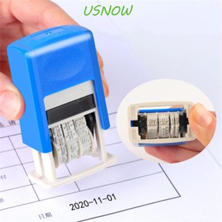 Usnow แสตมป์หมึกในตัว ขนาดเล็ก ปรับได้ 4 มม. DIY