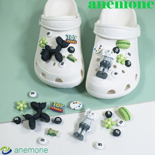 Anemone ตัวติดรองเท้า Crocs ลายการ์ตูน Melody น่ารัก ฤดูร้อน สําหรับเด็ก