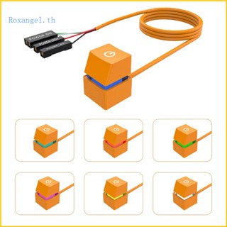 Rox เมนบอร์ด สายไฟ Led 2 เมตร สําหรับคอมพิวเตอร์ตั้งโต๊ะ