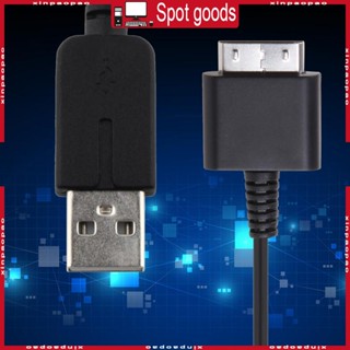 Xi 2 in 1 USB 2 0 สายชาร์จ USB สายชาร์จถ่ายโอนข้อมูล สําหรับ PSP Go